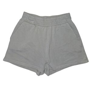 Zara Women's Athletic Shorts in Light Gray